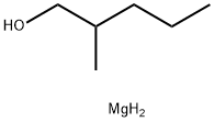 Magnesium (2-methylpentyl)-oxide Struktur