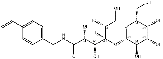 poly-N-4-vinylbenzyllactonamide 化学構造式