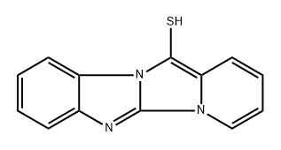 Benzo[4'',5'']imidazo[2'',1'':2,3]imidazo[1,5-a]pyridine-12-thiol Structure