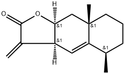 2-Naphthaleneacetic acid, 2β,3,4,4a,5,6,7,8-octahydro-3α-hydroxy-4aα,8α-dimethyl-α-methylene-, γ-lactone (7CI) Structure