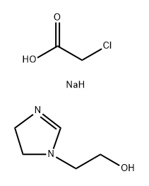 Acetic acid, chloro-, sodium salt, reaction products with 4,5-dihydro-1H-imidazole-1-ethanol 2-C8-18-alkyl derivs., sodium salts Structure