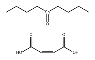 2-Butenedioic acid (Z)-, mixed isodecyl and lauryl and myristyl monoesters, reaction products with dibutyloxostannane Struktur