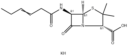 Penicillin F Potassium Salt 结构式