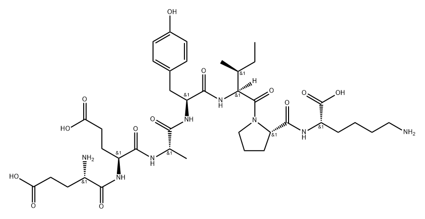 somatotropin (32-38) Struktur