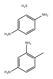 1,3-Benzenediamine, 4-methyl-, reaction products with p-phenylenediamine and sulfur Structure