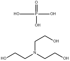 Phosphoric acid, C9-11-branched and linear alkyl esters, compds. with triethanolamine Struktur