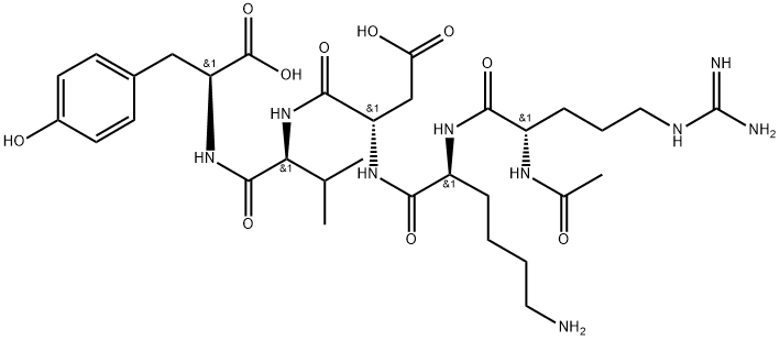 Acetyl Pentapeptide-1 Struktur
