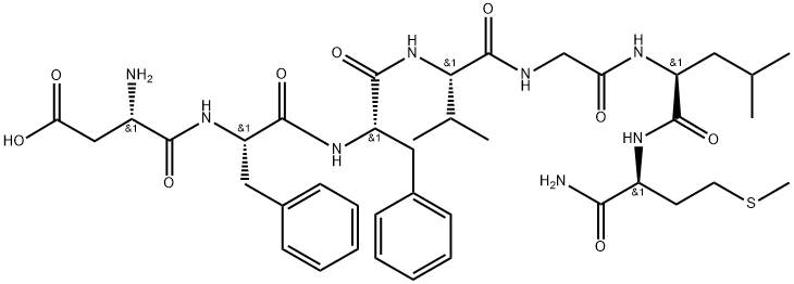 ノイロキニンB(4-10) 化学構造式