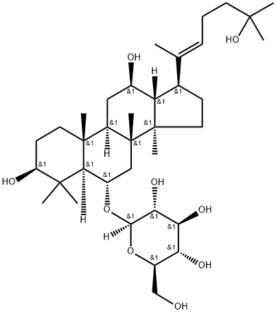拟人参皂苷RH1, 97744-96-2, 结构式