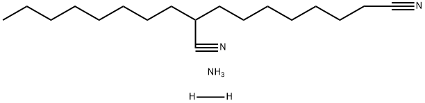 Decanedinitrile, 2-octyl-, reaction products with ammonia and hydrogen Struktur