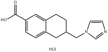 化合物 NAFAGREL HYDROCHLORIDE, 97901-22-9, 结构式