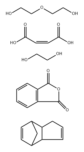 98101-29-2 马来酸酐与邻苯二甲酸酐、二聚环戊二烯、乙二醇和二甘醇的聚合物