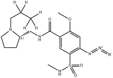 4-azidosulpiride,98537-17-8,结构式