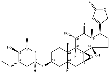 CRYPTANOSIDE A,98570-81-1,结构式