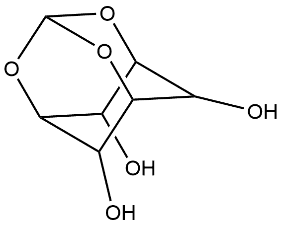 scyllo-Inositol, 1,3,5-O-methylidyne- Structure