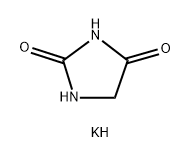 2,4-Imidazolidinedione, potassium salt (1:1) Structure