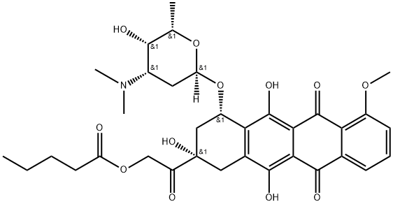 98910-80-6 N,N-dimethyladriamycin-14-valerate