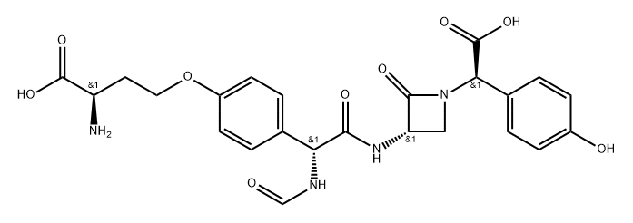 甲酰胺菌素 D, 99124-80-8, 结构式