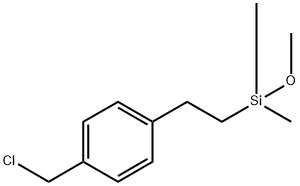 1-(氯甲基)-4-[2-(甲氧基二甲基硅基)乙基]苯,99348-95-5,结构式