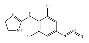 4-azidoclonidine Struktur