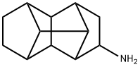 3,4,7-Metheno-1H-cyclopenta[a]pentalen-1-amine,decahydro-,(1-alpha-,3-bta-,3a-alpha-,3b-alpha-,4-bta-,6a-alpha-,7-bta-,7a-alpha-,8S*)-(9CI),99744-11-3,结构式