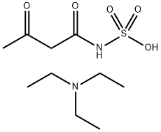 Sulfamic acid, N-(1,3-dioxobutyl)-, compd. with N,N-diethylethanamine (1:1)