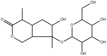 白花败酱醇苷, 99933-30-9, 结构式