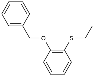 (2-(benzyloxy)phenyl)(ethyl)sulfane|