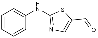 2-ANILINO-5-FORMYL-THIAZOL,1014-76-2,结构式