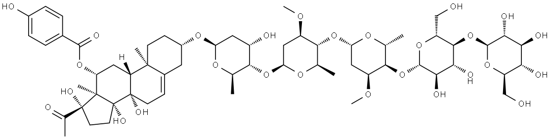 Otophylloside H Structure