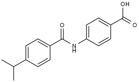 1019324-81-2 4-[[4-(1-Methylethyl)benzoyl]amino]benzoic acid