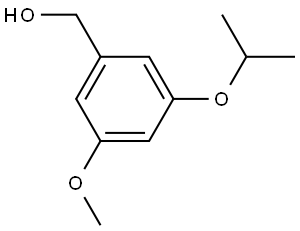 (3-isopropoxy-5-methoxyphenyl)methanol,1026290-18-5,结构式