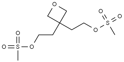 3,3-Oxetanediethanol, 3,3-dimethanesulfonate,1045709-37-2,结构式