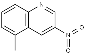 5-methyl-3-nitroquinoline Struktur