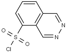 酞嗪-5-磺酰氯 结构式