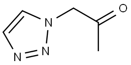 2-Propanone, 1-(1H-1,2,3-triazol-1-yl)- Structure