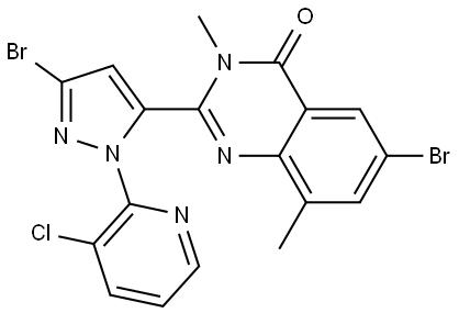 溴虫苯甲酰胺代谢物, 1113610-26-6, 结构式