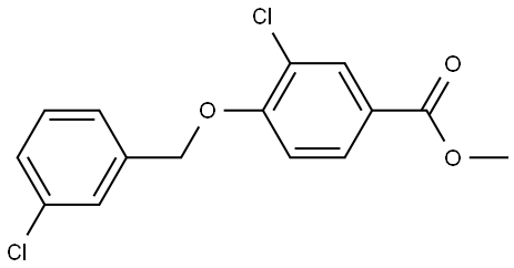 methyl 3-chloro-4-((3-chlorobenzyl)oxy)benzoate