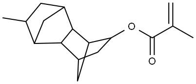 6-methyldecahydro-1,4:5,8-dimethanonaphthalen-2-yl methacrylate Structure