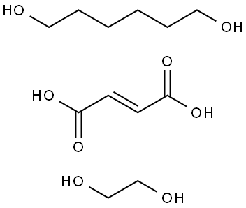 (2E)-2-Butenedioic acid polymer with 1,2-ethanediol and 1,6-hexanediol 结构式