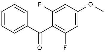 (2,6-difluoro-4-methoxyphenyl)(phenyl)methanone,1184457-41-7,结构式