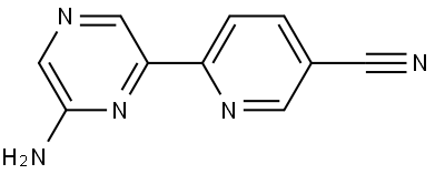 6-Amino-2-(5'-cyano-2'-pyridyl)pyrazine|