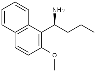 (1S)-1-(2-METHOXYNAPHTHALEN-1-YL)BUTAN-1-AMINE Structure