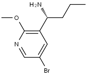 (1R)-1-(5-BROMO-2-METHOXYPYRIDIN-3-YL)BUTAN-1-AMINE|