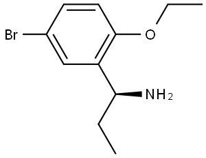 (1S)-1-(5-BROMO-2-ETHOXYPHENYL)PROPAN-1-AMINE,1212895-82-3,结构式