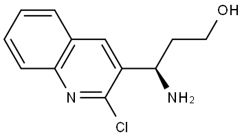 1212944-04-1 (3R)-3-AMINO-3-(2-CHLORO(3-QUINOLYL))PROPAN-1-OL