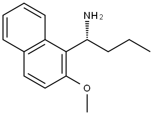 (1R)-1-(2-METHOXYNAPHTHALEN-1-YL)BUTAN-1-AMINE Structure