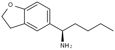 (1R)-1-(2,3-DIHYDROBENZO[B]FURAN-5-YL)PENTYLAMINE,1212951-58-0,结构式