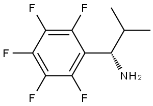 (1S)-2-METHYL-1-(2,3,4,5,6-PENTAFLUOROPHENYL)PROPYLAMINE,1212996-62-7,结构式
