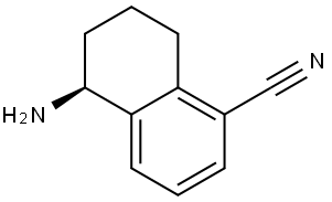 (5S)-5-AMINO-5,6,7,8-TETRAHYDRONAPHTHALENECARBONITRILE|